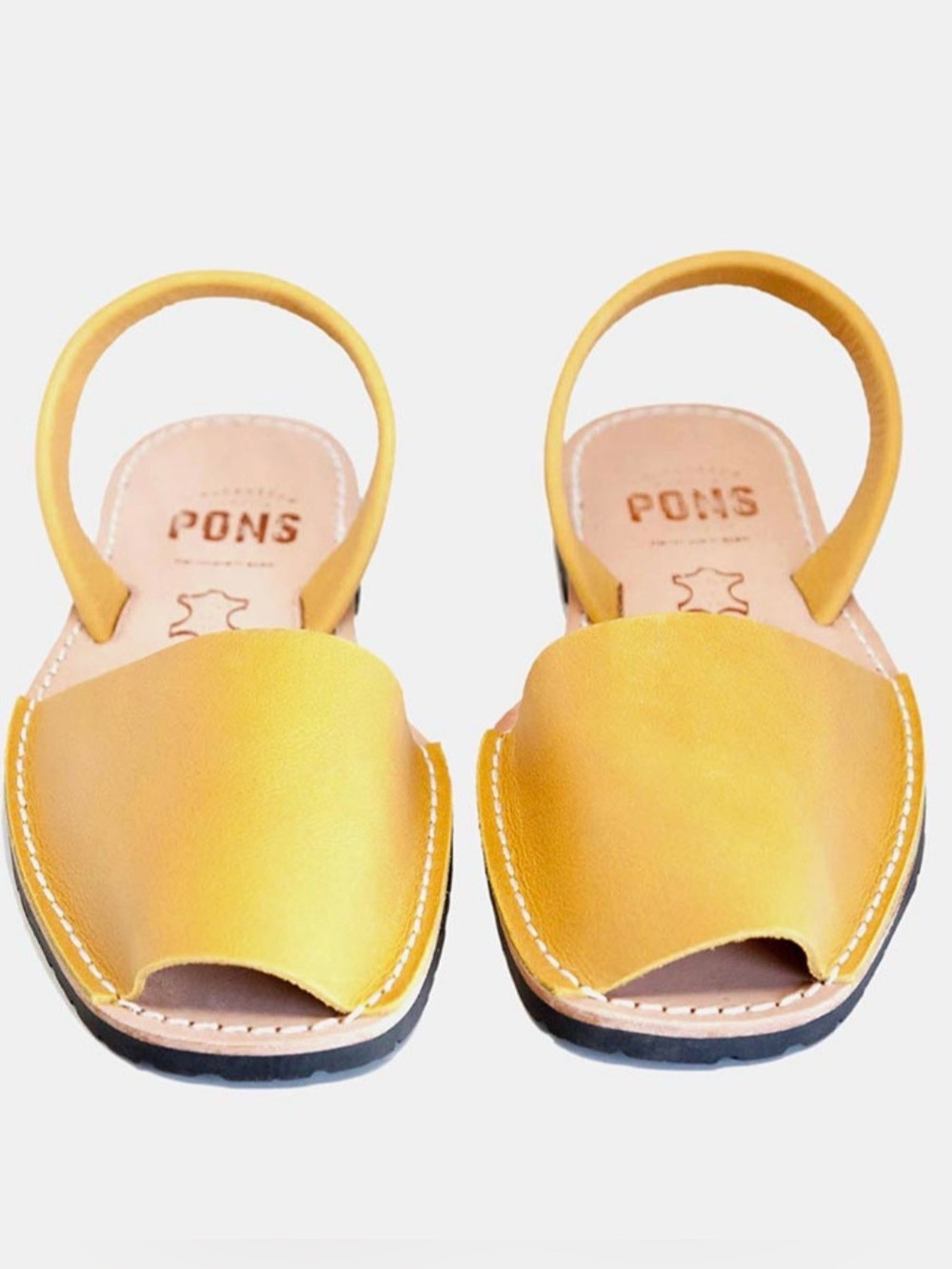 NWT Pons Avarcas sandals - saffron yellow size 9